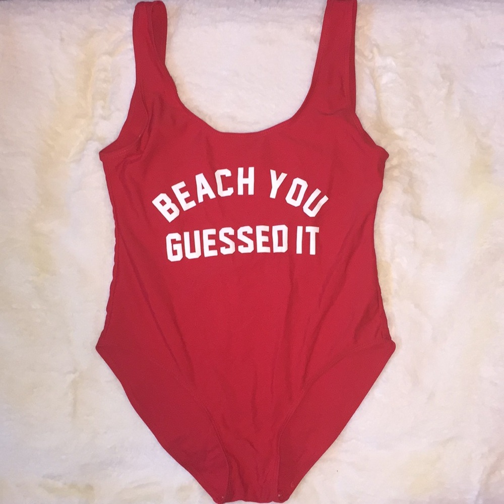 Red Bathing Suit